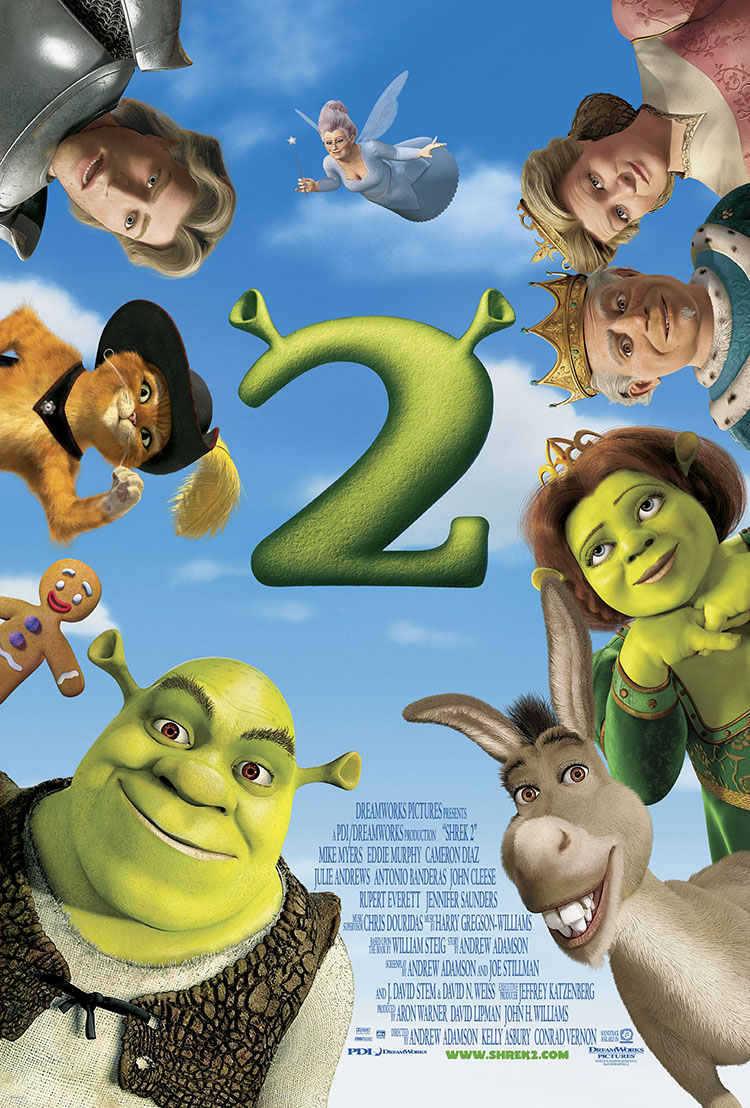 Shrek movie poster